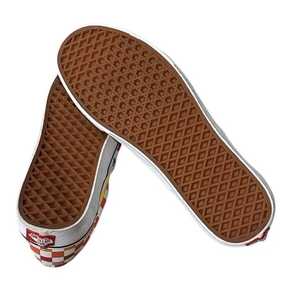 Vans Colorful Checkerboard Slip-Ons - Picture 3 of 11